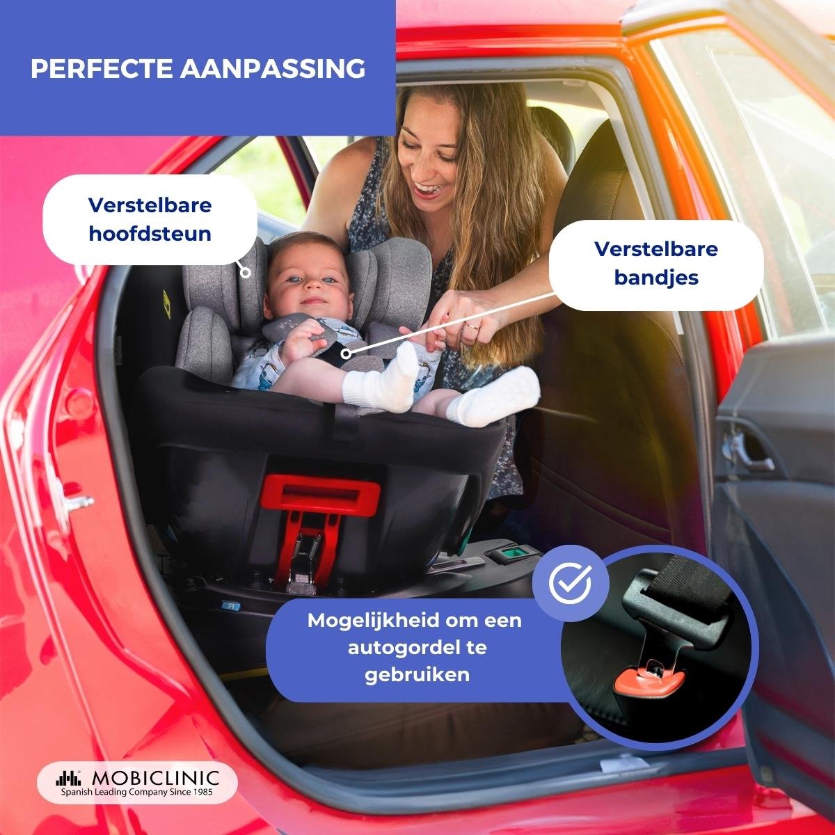 Mobiclinic Lionfix Pro Autostoeltje Groep 0/1/2/3