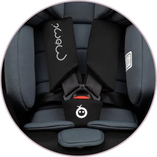 MoMi Urso i-Size autostoel Isofix zwart 40-150 cm