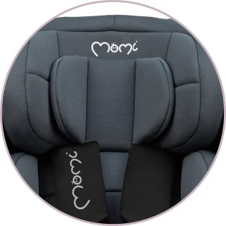 MoMi Urso i-Size autostoel Isofix zwart 40-150 cm