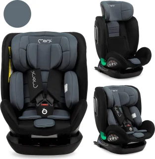 MoMi Urso i-Size autostoel Isofix zwart 40-150 cm