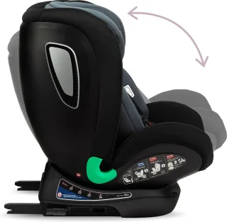 MoMi Urso i-Size autostoel Isofix zwart 40-150 cm