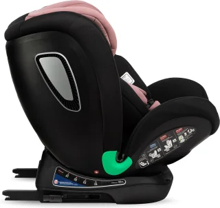 MoMi Urso i-Size autostoel isoFix Zwart-Roze