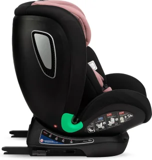 MoMi Urso i-Size autostoel isoFix Zwart-Roze