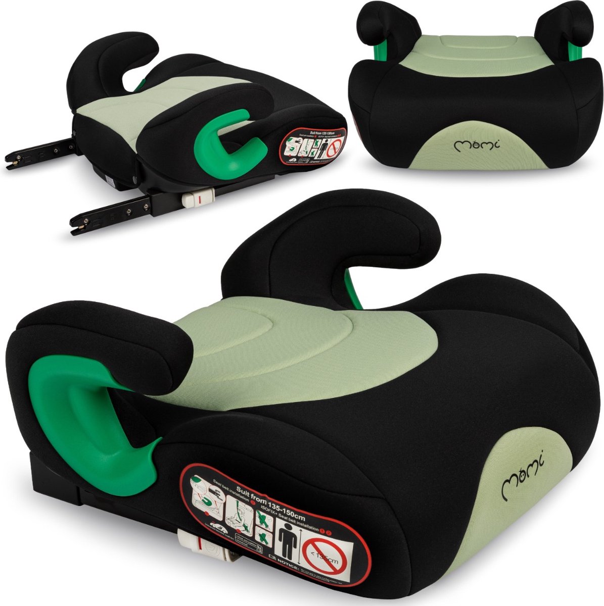 Momi Venko Green i-Size Booster 135-150 cm
