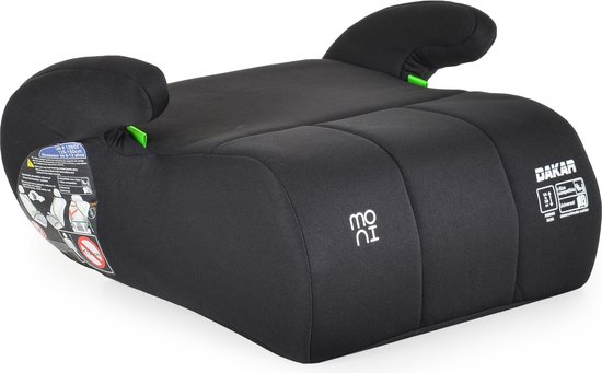 Moni Dakar Basic i-Size Booster 125-150 cm Black