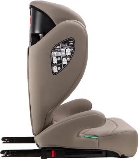 Moni i-Race Cool Beige Isofix Autostoel 100-150 cm