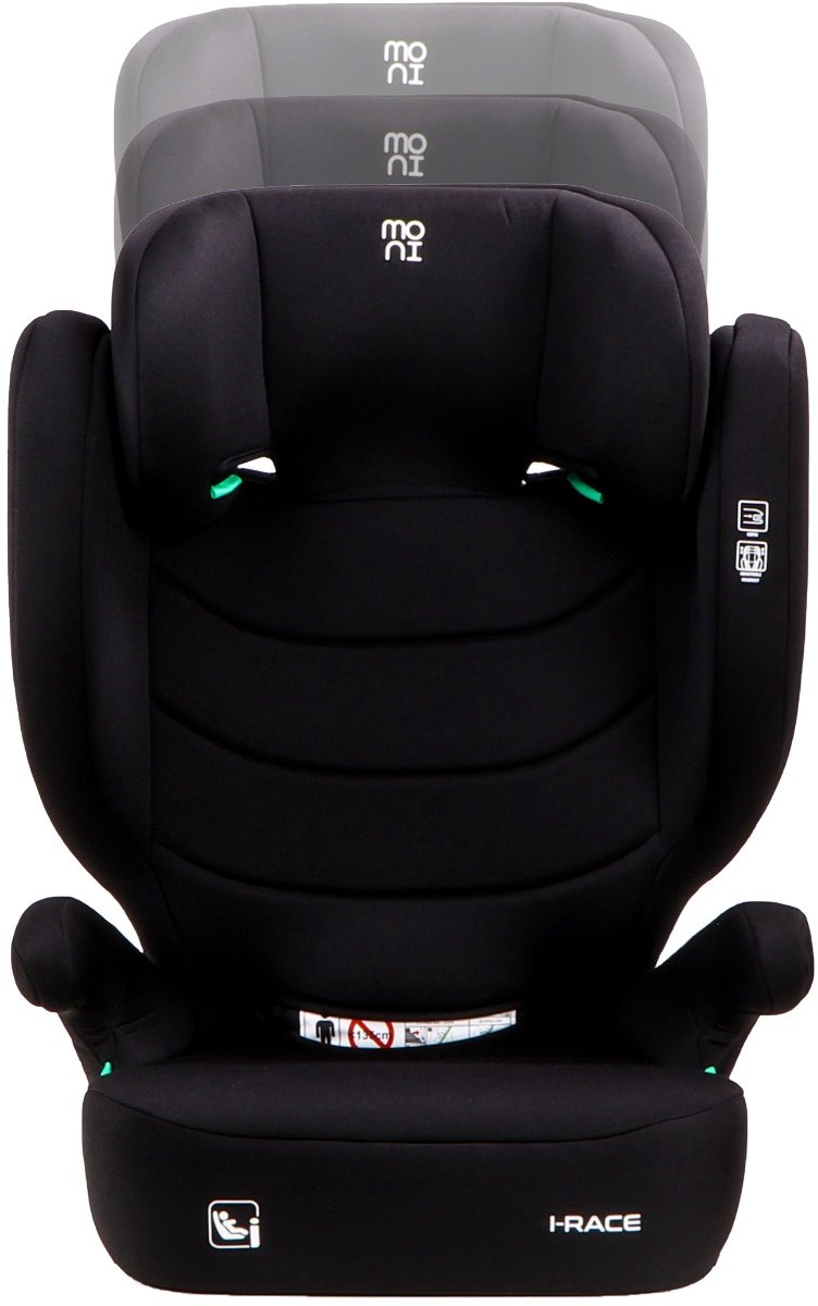 Wat vinden we goed aan de Moni i-Race Cosmo Black Isofix i-Size Autostoel 100-150 cm