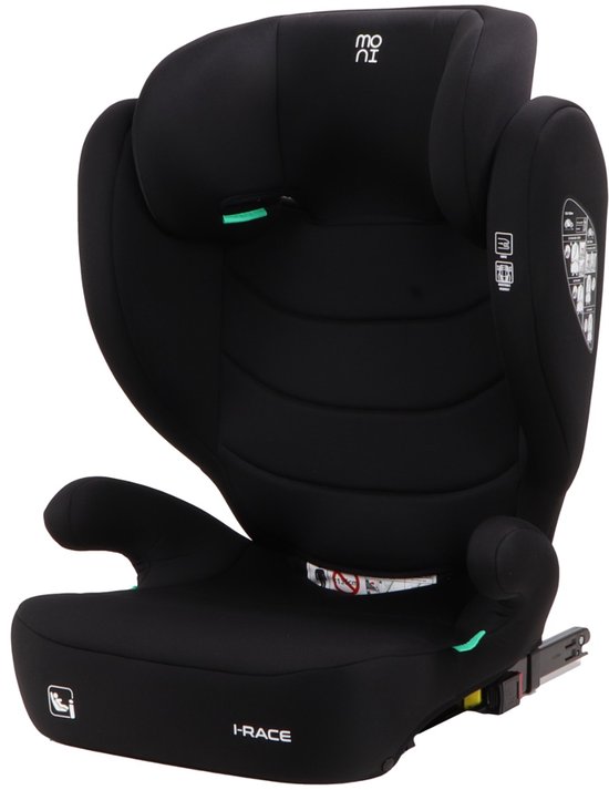 Moni i-Race Cosmo Black Isofix i-Size Autostoel 100-150 cm review