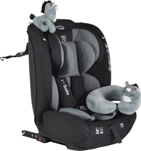 Moni Isafe Grey i-Size Autostoel 76-150 cm 111002