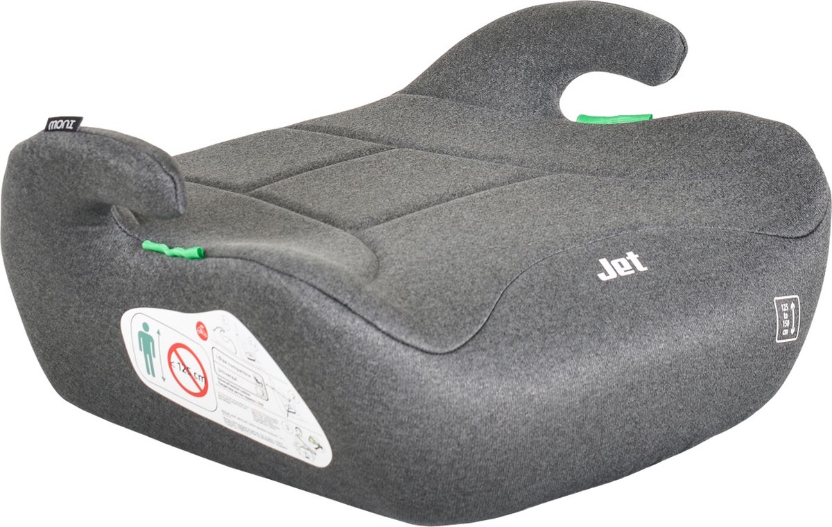 Moni Jet Dark Grey i-Size Booster 125-150 cm