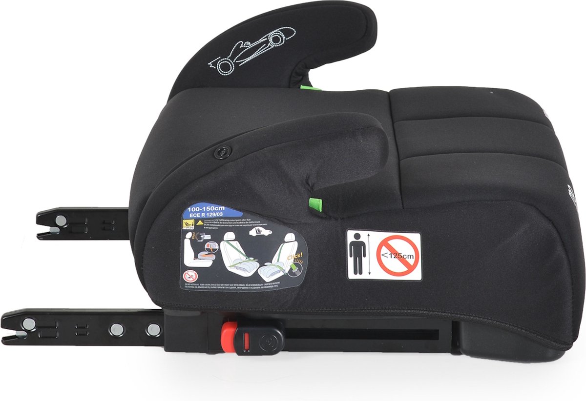 Moni Monza Basic i-Size Booster 125-150 cm Black