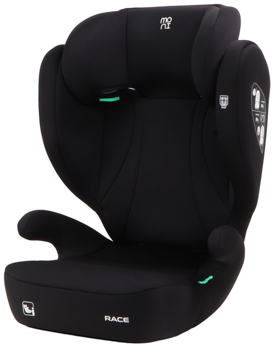 Moni Race Cosmo Black i-Size Autostoel 100-150 cm