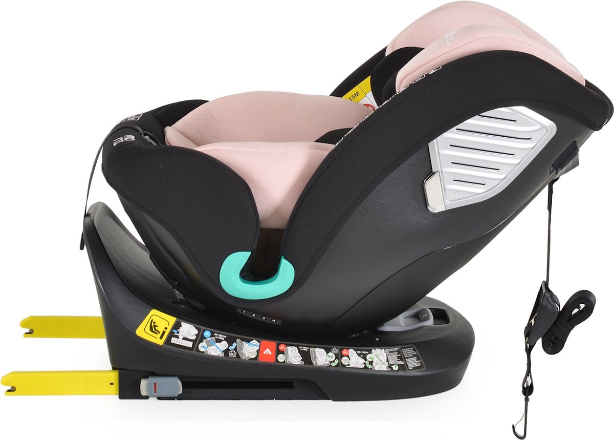 Moni Serengeti Autostoel 40-150 cm Gently Pink