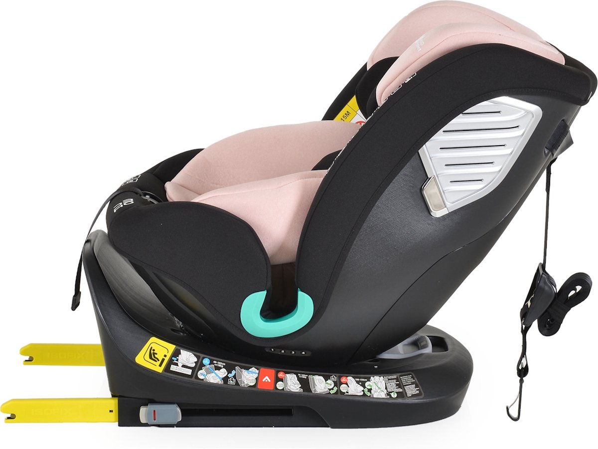 Moni Serengeti Autostoel 40-150 cm Gently Pink
