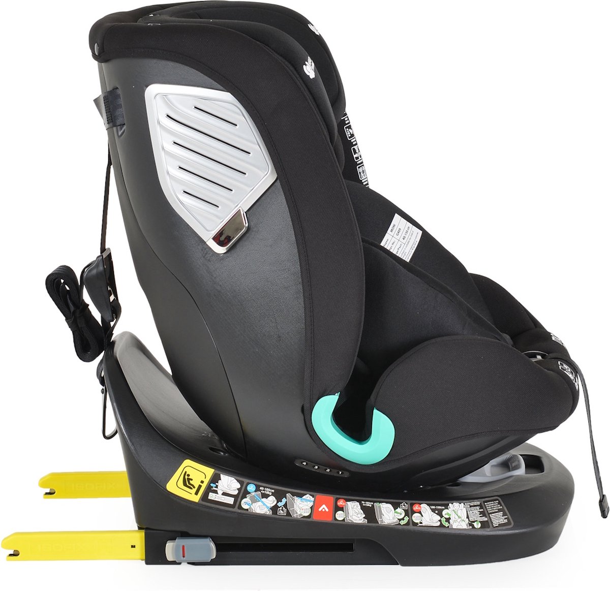 Moni Serengeti Black i-Size Autostoel 40-150 cm