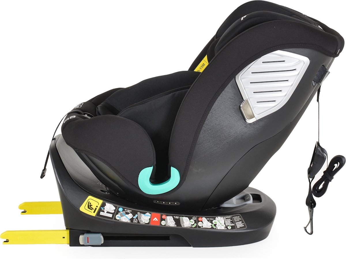 Moni Serengeti Black i-Size Autostoel 40-150 cm