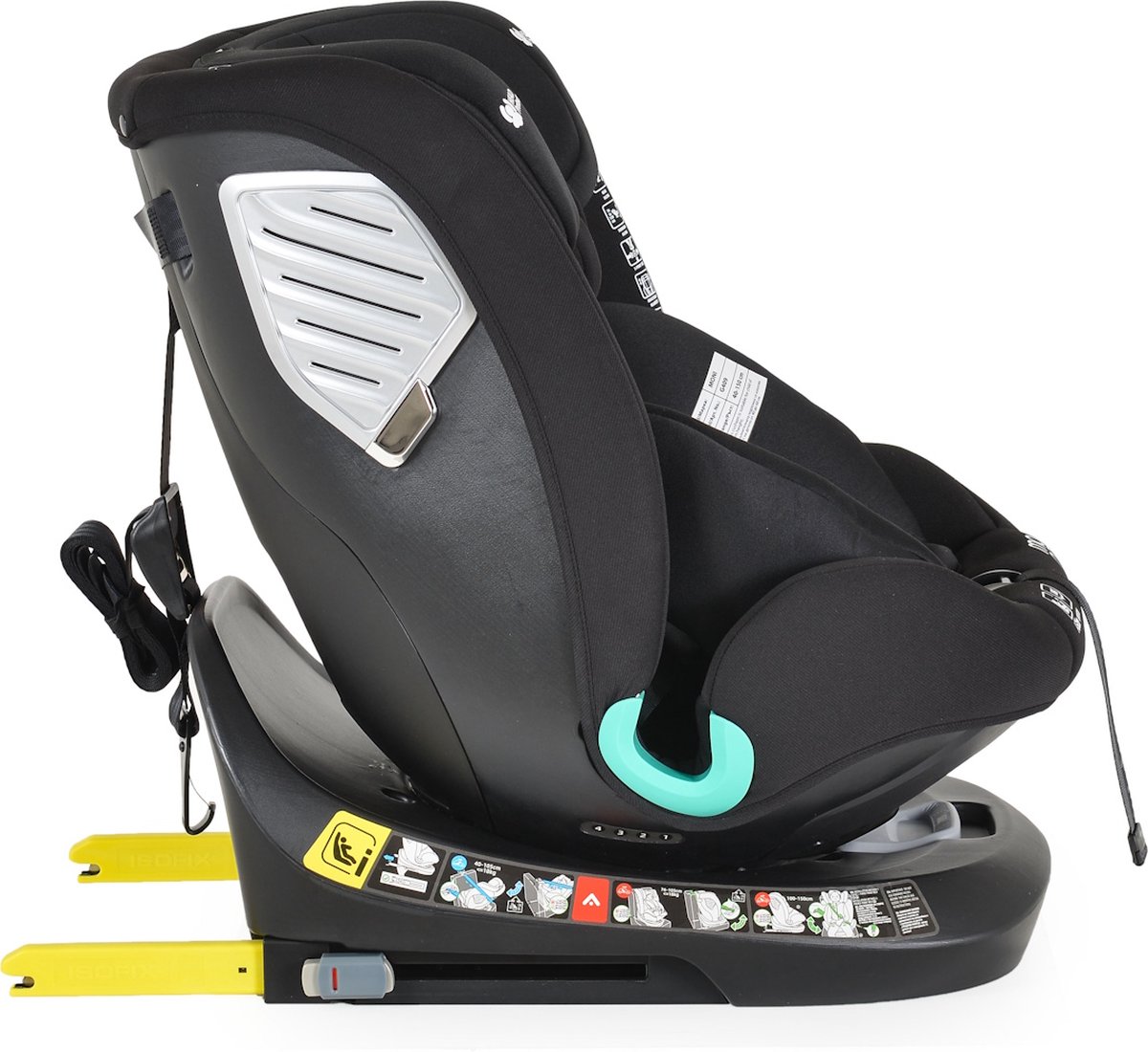 Moni Serengeti Black i-Size Autostoel 40-150 cm