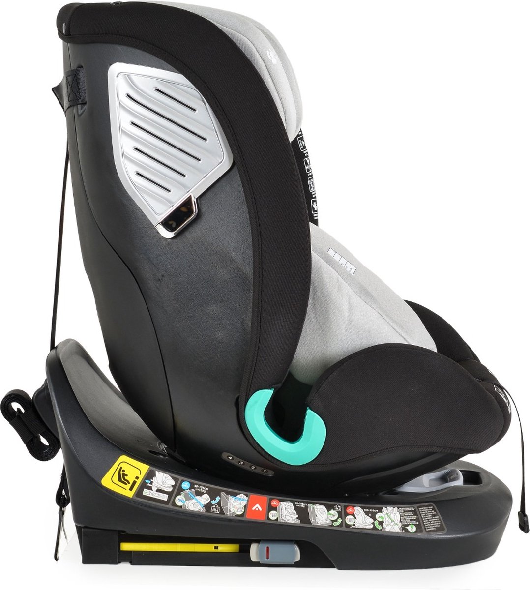Moni Serengeti Light Grey i-Size Autostoel 40-150 cm