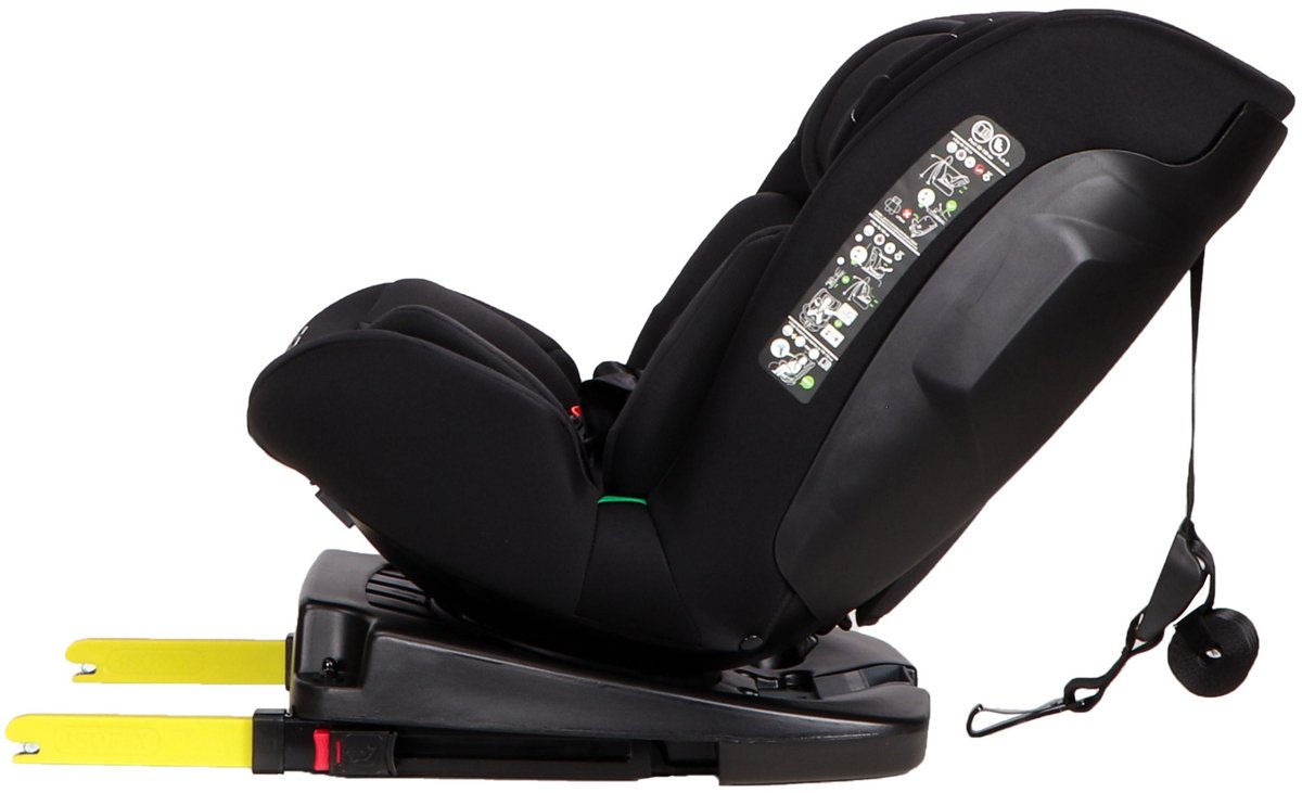 Moni Vamos Intence Black 360° i-Size Autostoel KD10