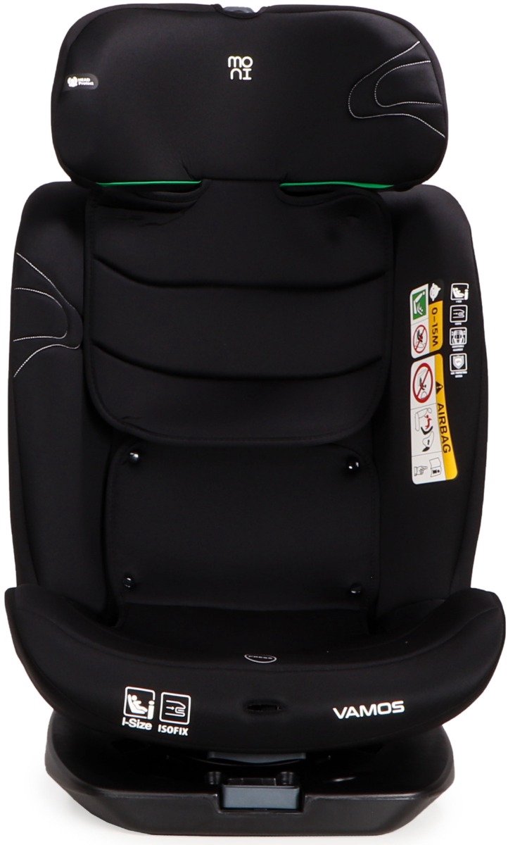Moni Vamos Intence Black 360° i-Size Autostoel KD10