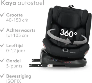 Wat vinden we goed aan de Mooiys Kaya Luxe Autostoel I-Size