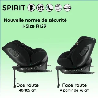 NANIA SPIRIT Isofix autostoel (Groep 0/1/2/3)
