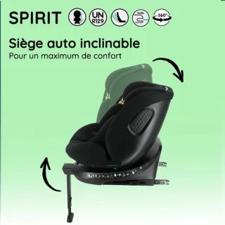 NANIA SPIRIT Isofix autostoel (Groep 0/1/2/3)