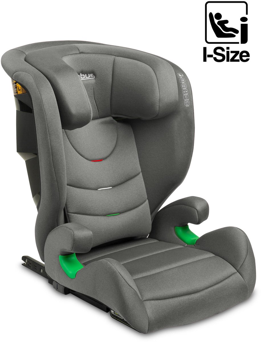 Nimbus I-Size Isofix Autostoel 4-12 Jaar Grey