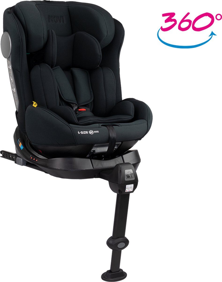 Wat vinden we goed aan de Novi Baby David 2.0 Autostoel I-Size Zwart