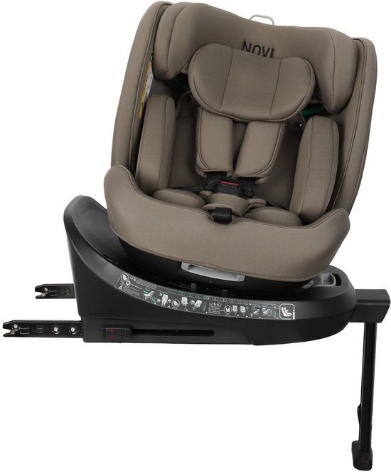 Novi Baby David 3.0 Premium Autostoel Dark Taupe I-Size review