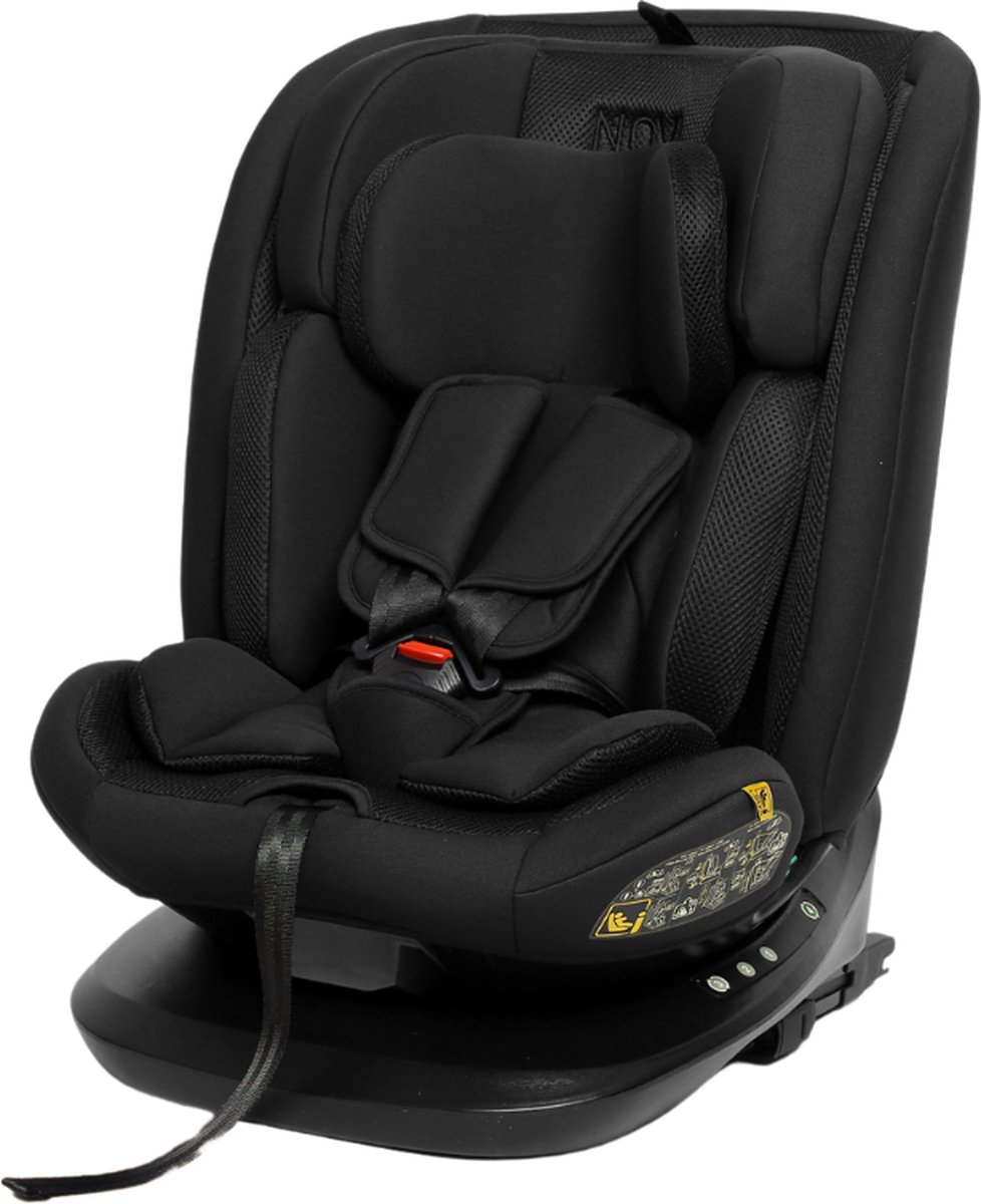 Novi Baby Goliath Go I-size Draaibare Autostoel Zwart