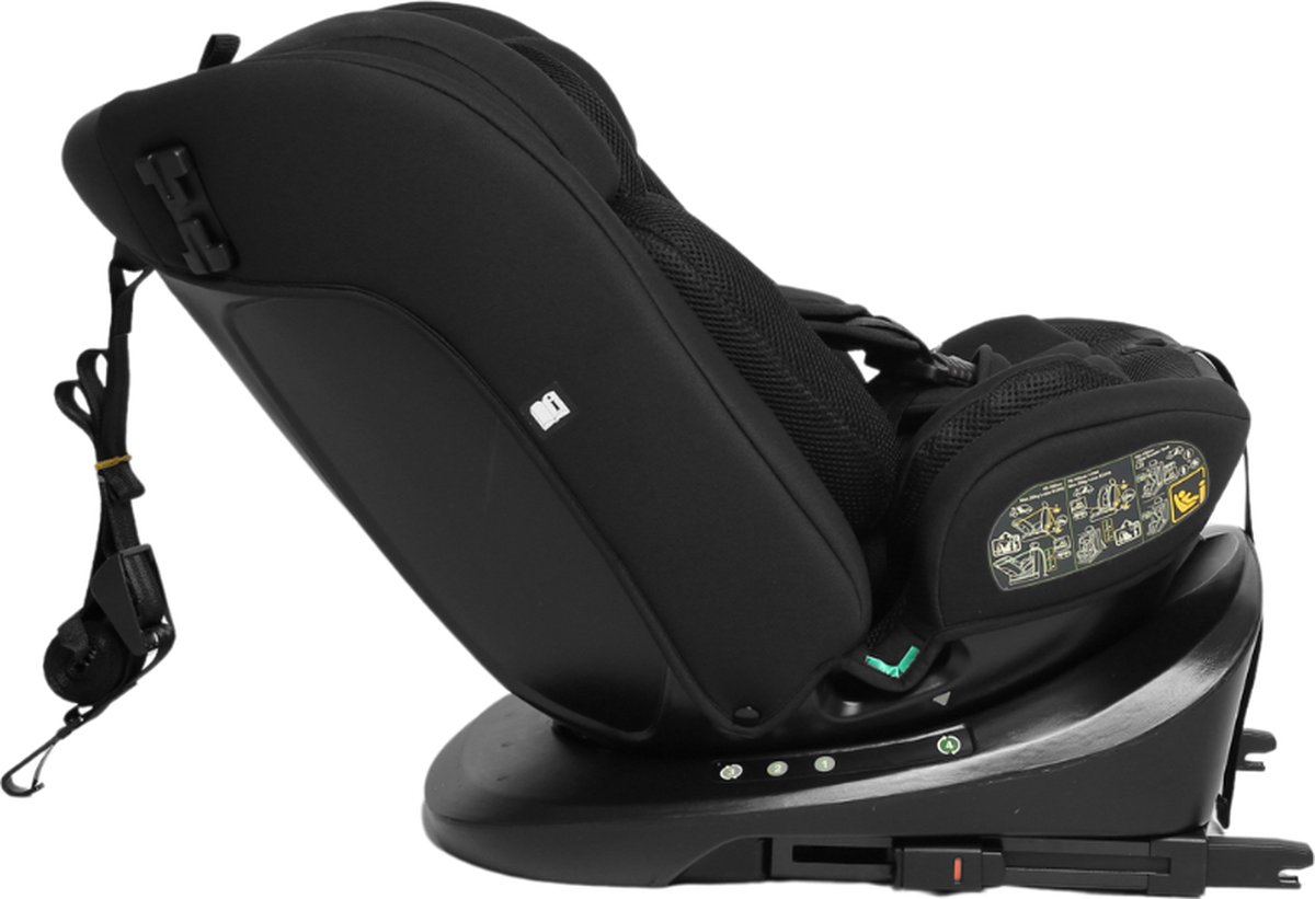 Novi Baby Goliath Go I-size Draaibare Autostoel Zwart
