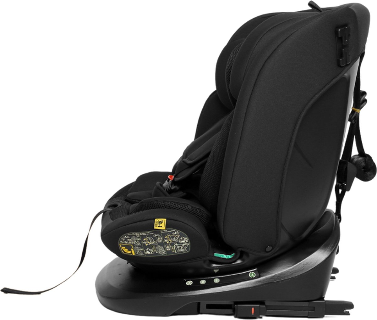 Novi Baby Goliath Go I-size Draaibare Autostoel Zwart