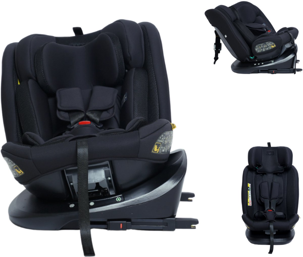 Novi Baby Goliath Go I-size Draaibare Autostoel Zwart