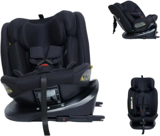 Novi Baby Goliath Go I-size Draaibare Autostoel Zwart