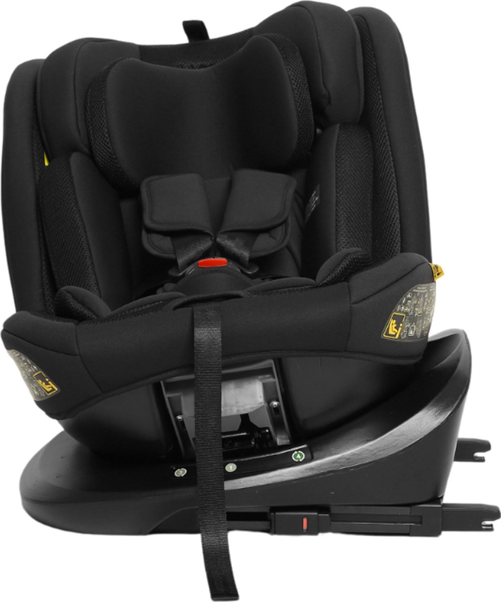 Novi Baby Goliath Go I-size Draaibare Autostoel Zwart