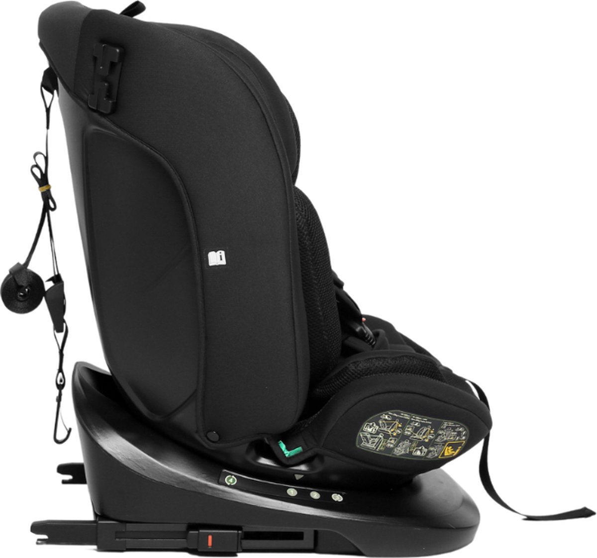 Novi Baby Goliath Go I-size Draaibare Autostoel Zwart