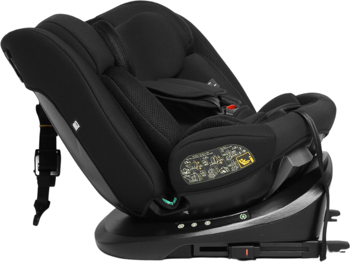 Novi Baby Goliath Go I-size Draaibare Autostoel Zwart