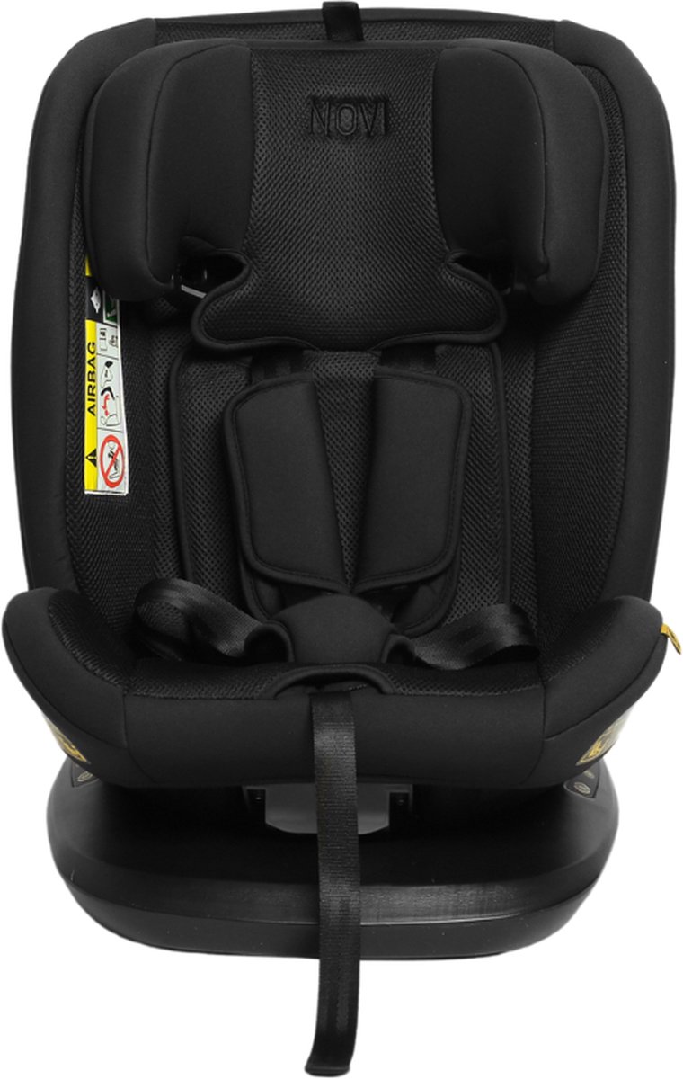 Novi Baby Goliath Go I-size Draaibare Autostoel Zwart
