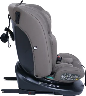 Novi Baby Goliath Premium I-Size Draaibaar Dark Chocolat Autostoel