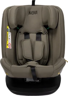 Novi Baby Goliath Premium I-Size Draaibaar Dark Chocolat Autostoel