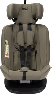 Novi Baby Goliath Premium I-Size Draaibaar Dark Chocolat Autostoel