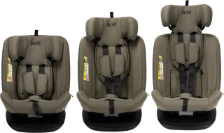 Novi Baby Goliath Premium I-Size Draaibaar Dark Chocolat Autostoel