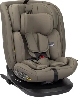 Novi Baby Goliath Premium I-Size Draaibaar Dark Chocolat Autostoel