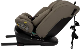 Novi Baby Goliath Premium I-Size Draaibaar Dark Chocolat Autostoel