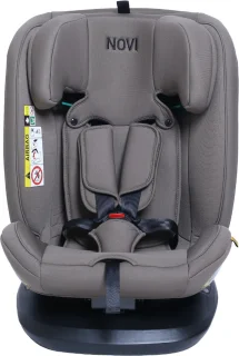 Novi Baby Goliath Premium I-Size Draaibaar Dark Chocolat Autostoel