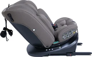 Novi Baby Goliath Premium I-Size Draaibaar Dark Chocolat Autostoel
