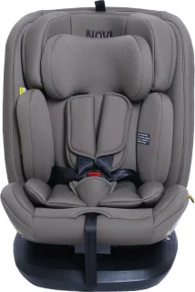 Novi Baby Goliath Premium I-Size Draaibaar Dark Chocolat Autostoel