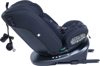 Novi Baby Goliath Premium I-Size Draaibaar Zwart Autostoel