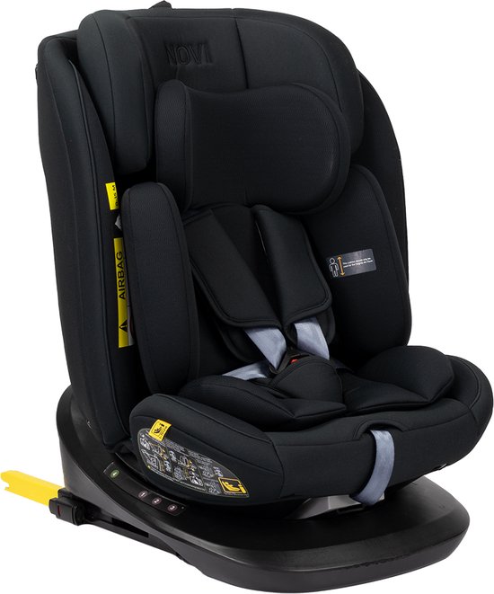 Novi Baby Goliath Premium I-Size Draaibaar Zwart Autostoel review